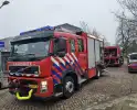 Woningen geventileerd na schuurbrand
