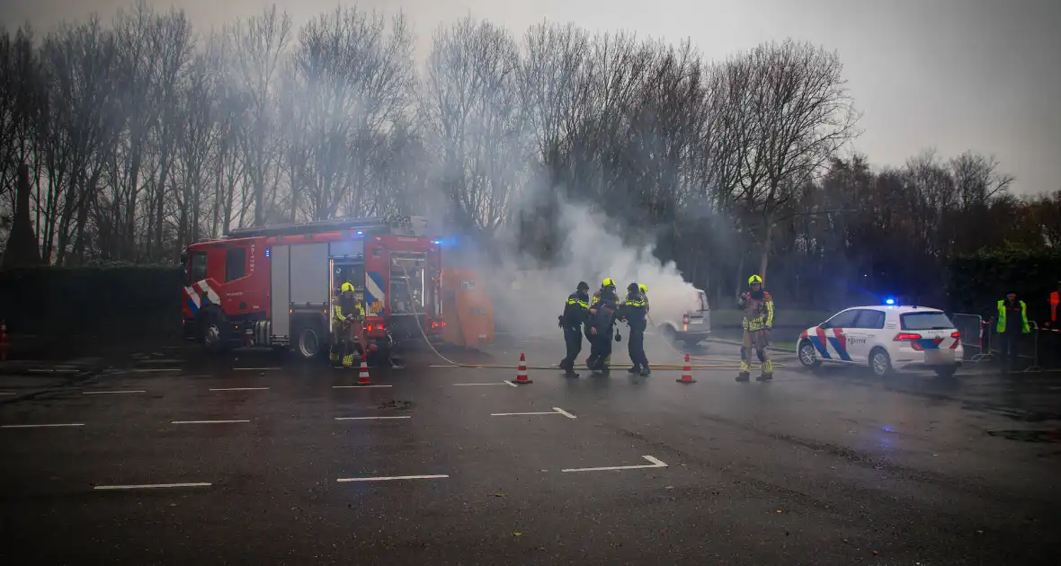 Grootschalige scenario bij finales van brandweerwedstrijden
