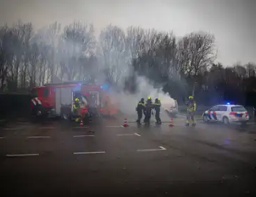Grootschalige scenario bij finales van brandweerwedstrijden