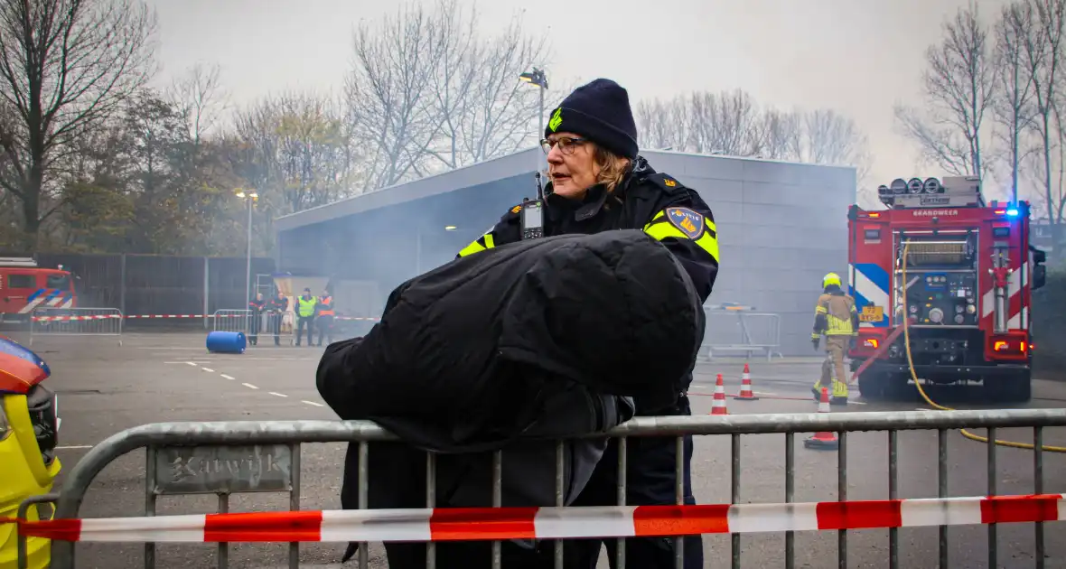 Grootschalige scenario bij finales van brandweerwedstrijden - Foto 16