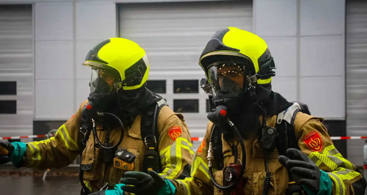 Grootschalige scenario bij finales van brandweerwedstrijden - Foto 20