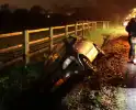 Auto raakt te water in ongeval