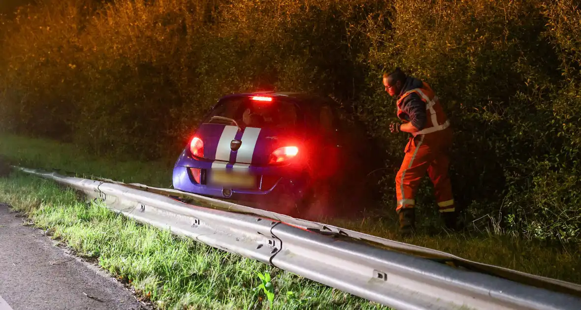 Man onder invloed betrokken bij eenzijdig ongeval