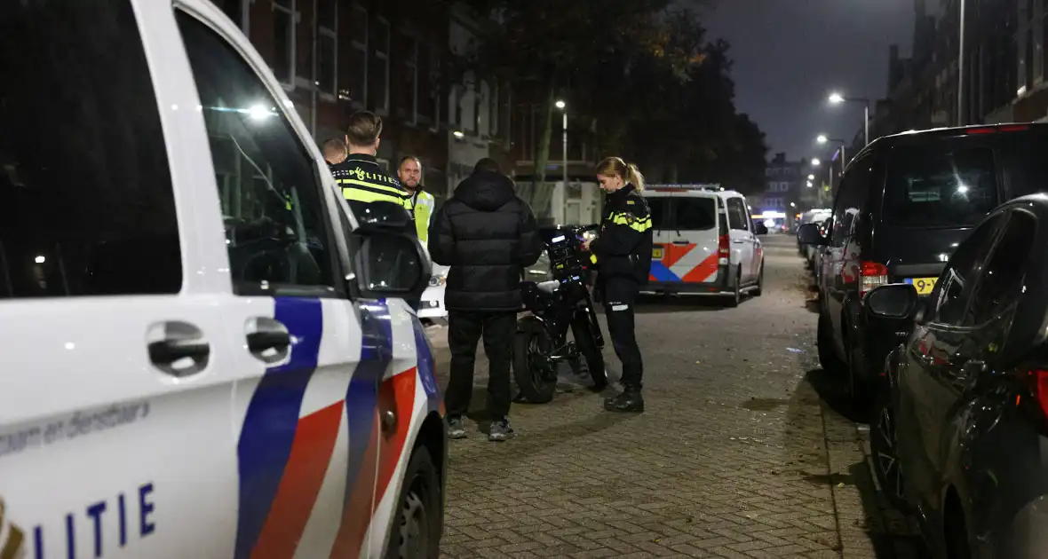 Jongeren op de vlucht voor politie