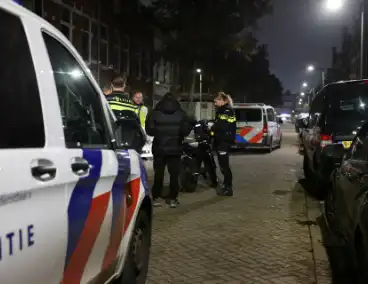 Jongeren op de vlucht voor politie