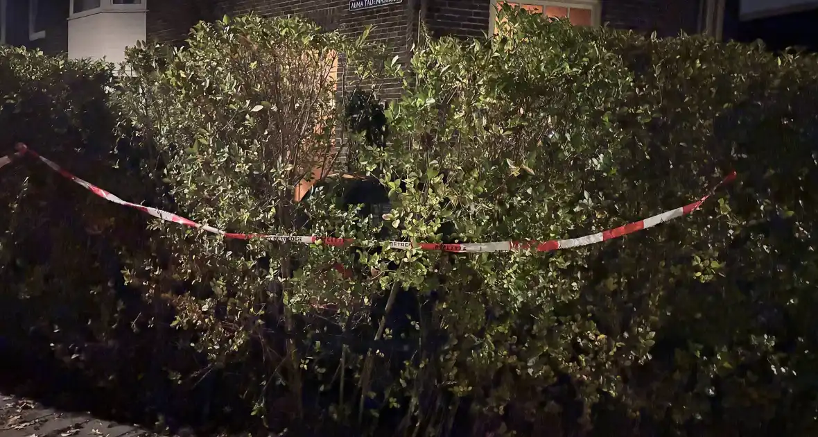 Melding autobrand blijkt heg in brand - Foto 5