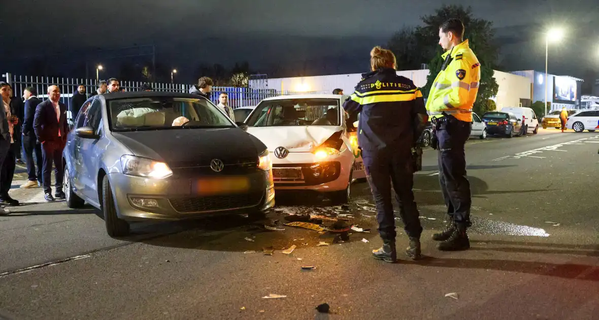 auto aangereden bij ongeval
