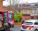 Vrouw en konijnen gered uit woningbrand