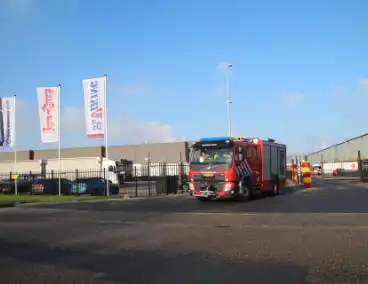 Brand snel onder controle op industrieterrein