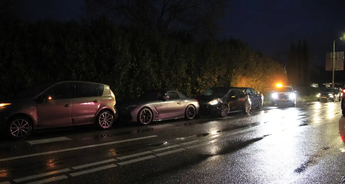 Kettingbotsing met vier voertuigen zonder gewonden - Foto 13