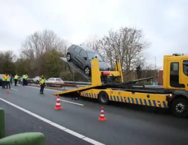 File na botsing op snelweg