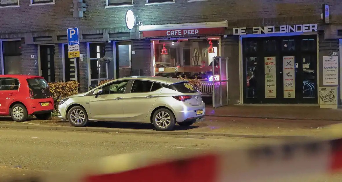 Schietpartij in café