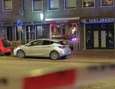 Schietpartij in café