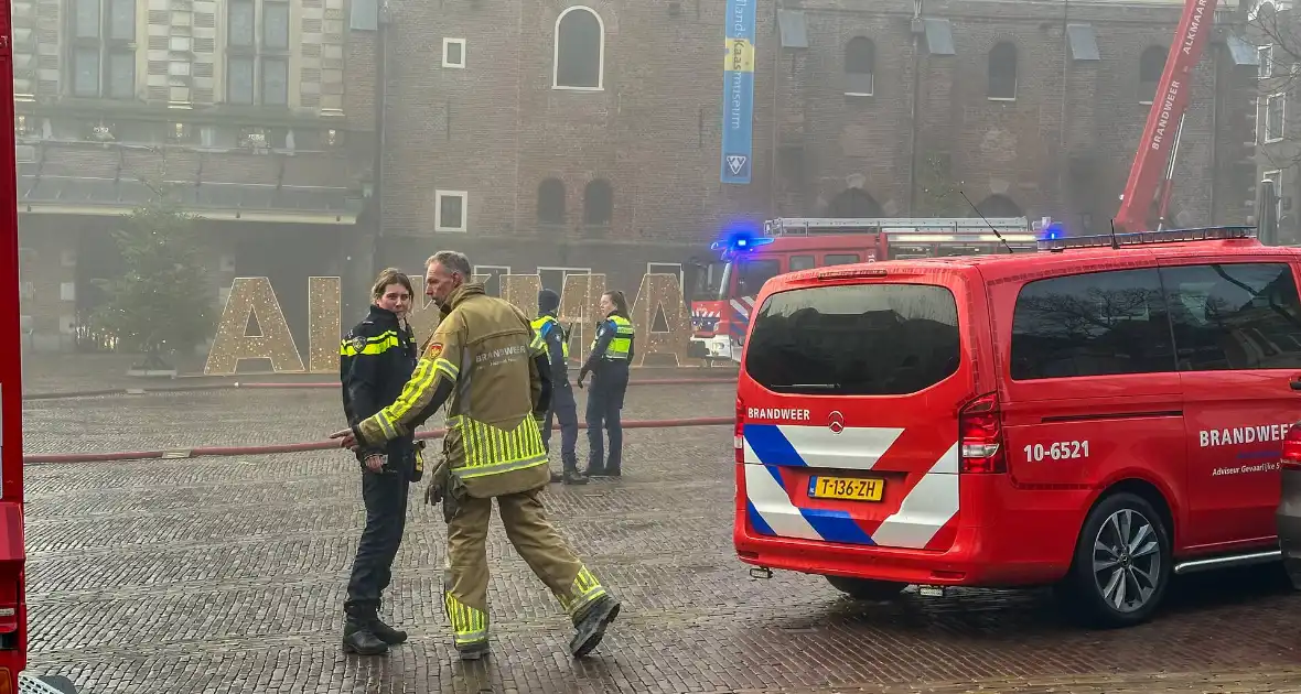 Brand in restaurant leidt tot ontruiming - Foto 1