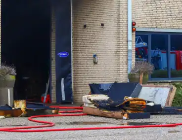 industriebrand onder controle in Badhoevedorp