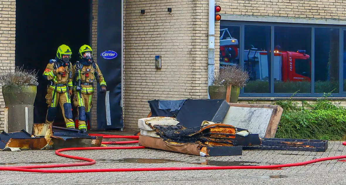 industriebrand onder controle in Badhoevedorp - Foto 2