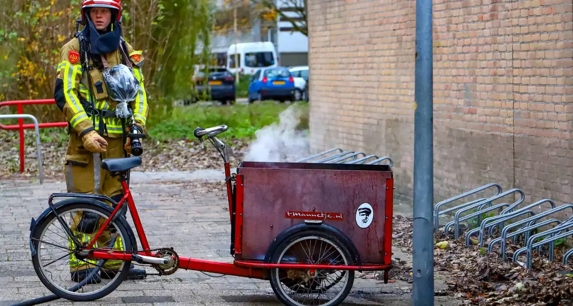 Brand in onderwijsinstelling snel onder controle - Foto 1