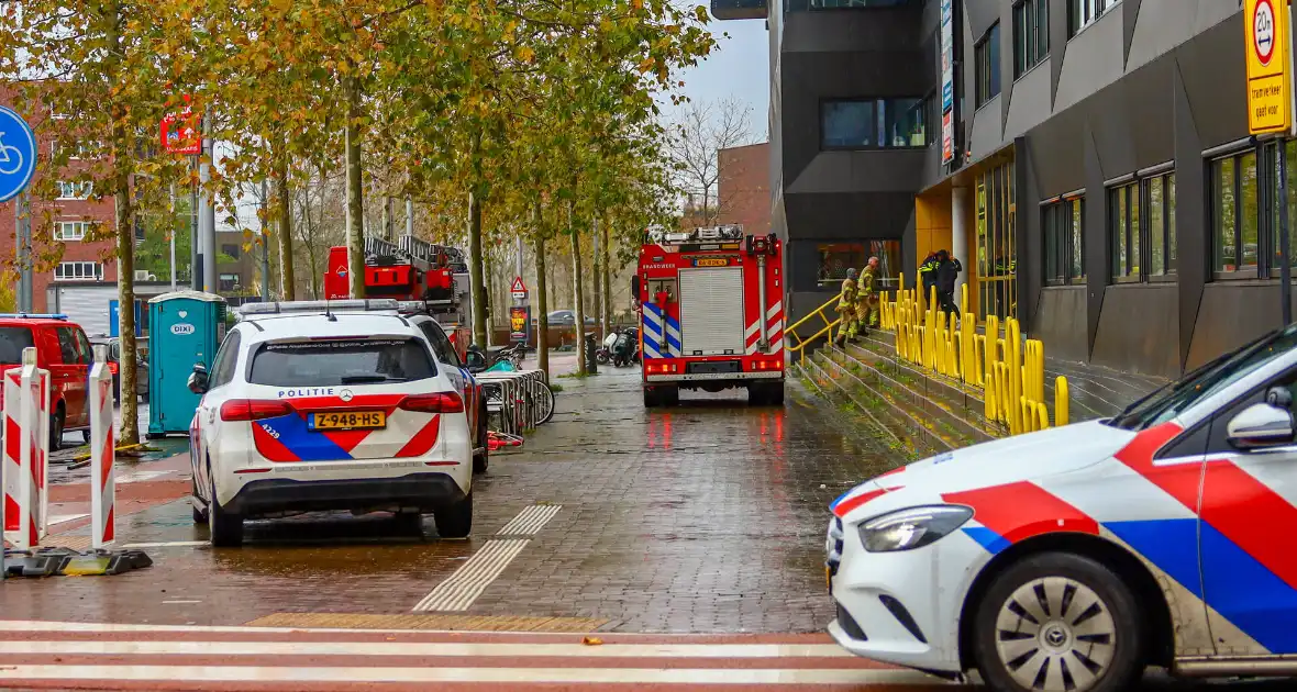 Brand in onderwijsinstelling leidt tot evacuatie