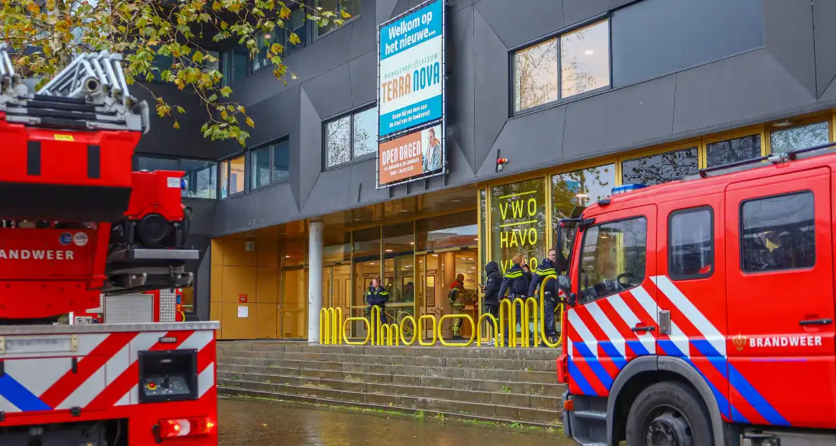 Brand in onderwijsinstelling leidt tot evacuatie - Foto 2