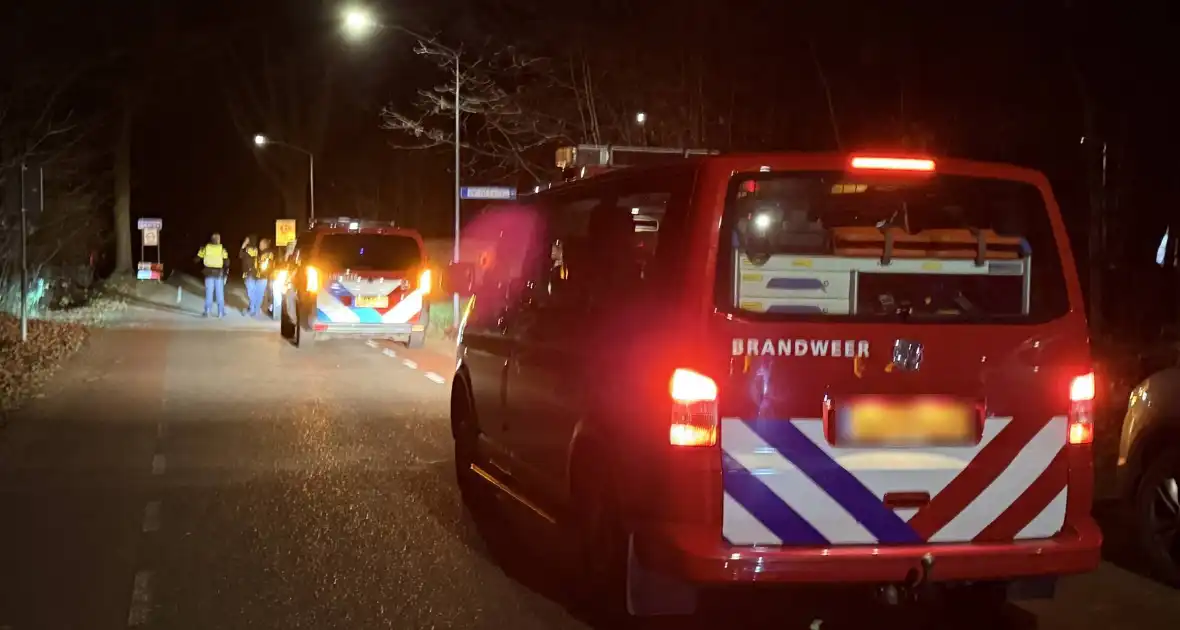 Fiets met spullen gevonden na incident