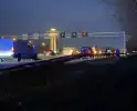 Aanrijding op A28 leidt tot verkeershinder