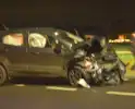 Zware aanrijding leidt tot gewonden en afsluiting van de weg