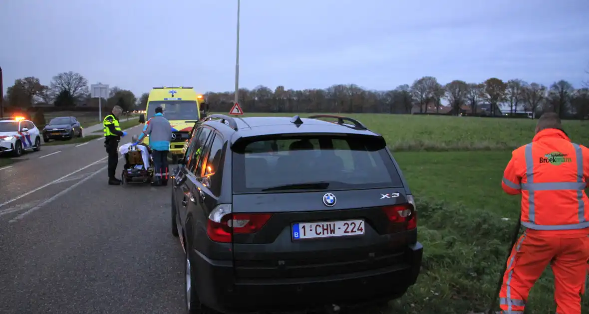 Rijstrook afgesloten na aanrijding met letsel - Foto 1