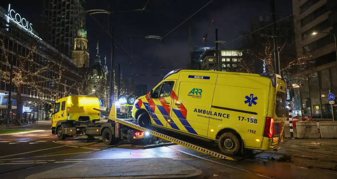Ambulance vastgelopen tijdens inzet - Foto 19