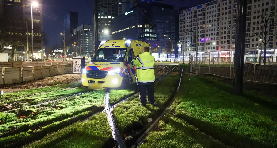 Ambulance vastgelopen tijdens inzet - Foto 3