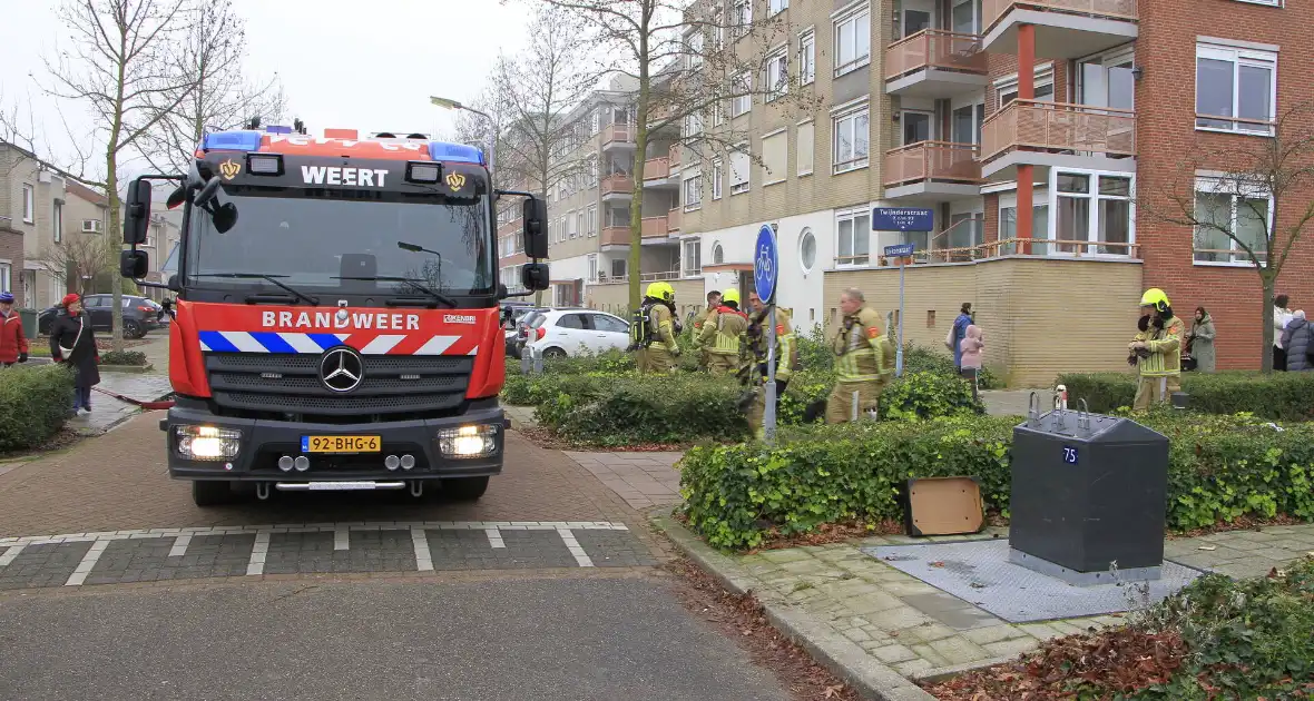 Brand in woning door vergeten pannetje