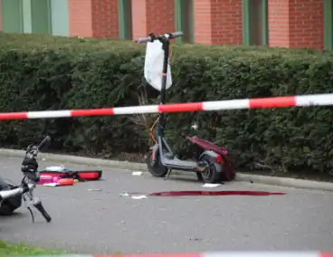 Steekincident leidt tot grote politie-inzet