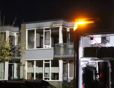 Grote woningbrand verwoest pand