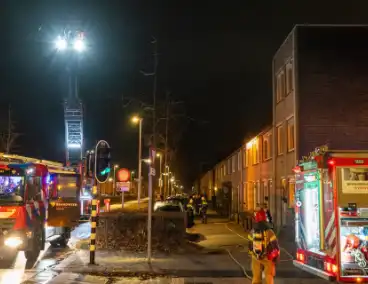 Rookinhalatie bij woningbrand in Amsterdam