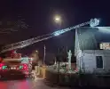 Brandweer inzet na melding van schoorsteenbrand