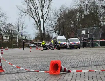 Inspectie van voertuigen tijdens politiecontrole