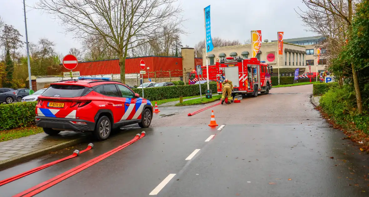 Brand in parkeergarage door elektrisch autootje