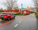 Brand in parkeergarage door elektrisch autootje