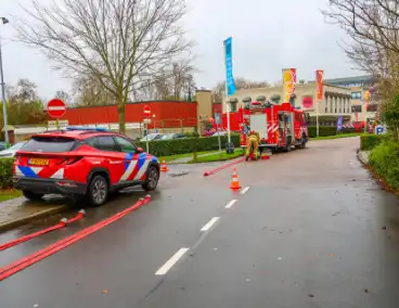 Brand in parkeergarage door elektrisch autootje