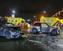 Ernstig ongeval met meerdere gewonden bij aanrijding