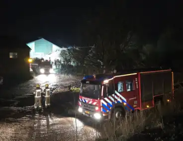 Middelbrand bij agrarisch bedrijf