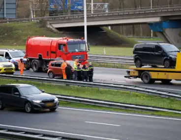 Meerdere auto's betrokken bij ongeval op snelweg