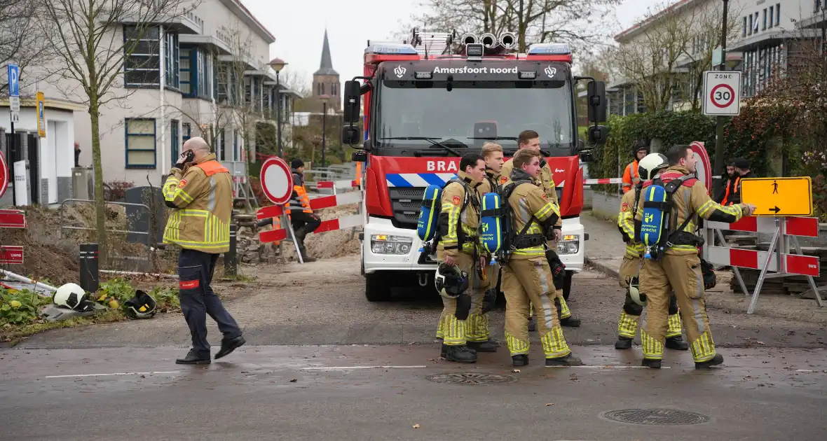 Gasleiding beschadigd tijdens werkzaamheden - Foto 1