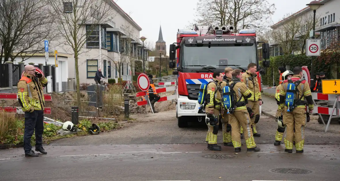 Gasleiding beschadigd tijdens werkzaamheden - Foto 2