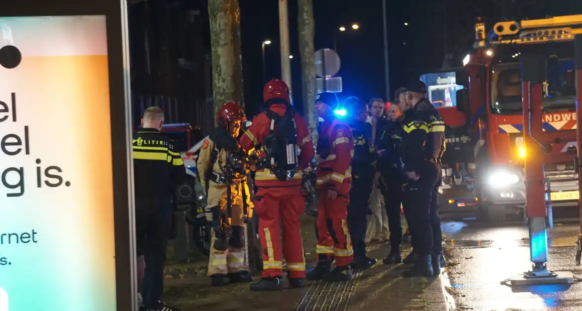 Woningbrand in studentenhuis geblust - Foto 19