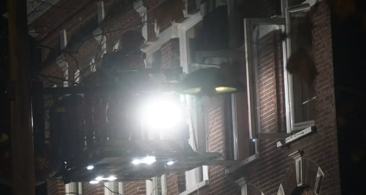 Woningbrand in studentenhuis geblust - Foto 2