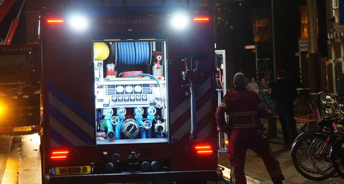 Woningbrand in studentenhuis geblust - Foto 4