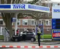 Ongeluk met gevaarlijke stoffen aan tankstation