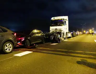 Zeven gewonden na ernstig ongeval