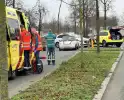 Fietsers aangereden door auto tijdens ongeval