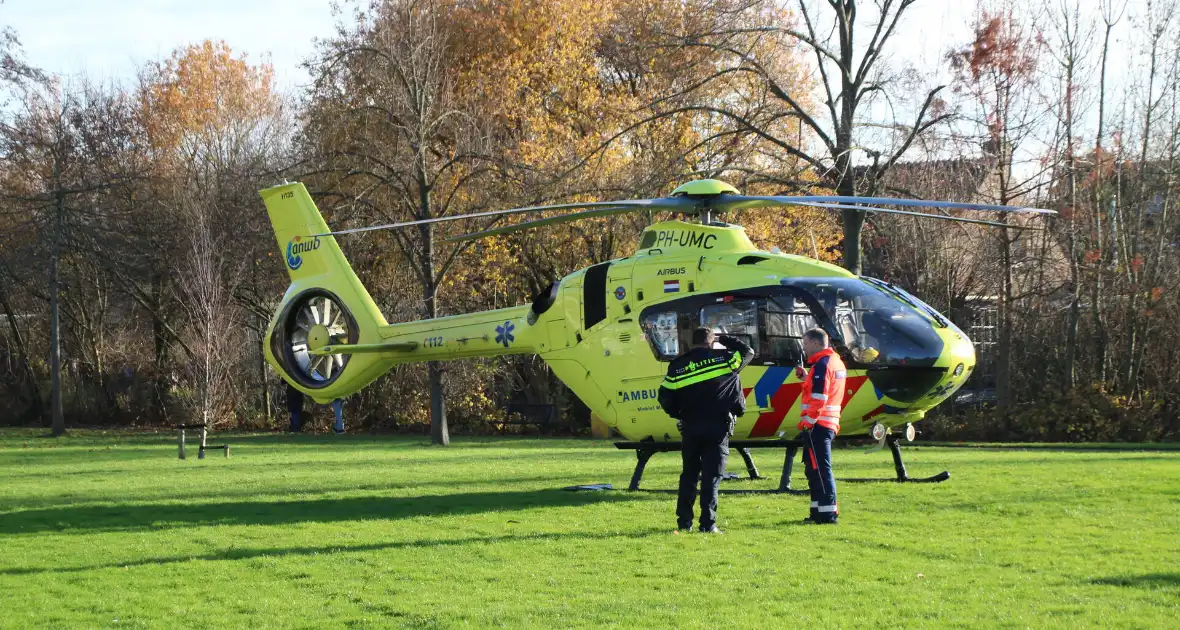 Medische noodsituatie leidt tot inzet van meerdere helikopters